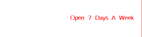 HOURS OF OPERATION Open 7 Days A Week Monday to Saturday: 11:00am-9:30pm Sunday: 12:00pm-9:30pm